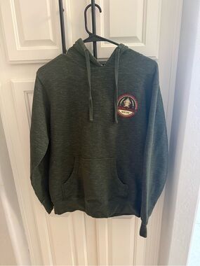 Yesterday People Olive Green Hoodie with Montana Patch
